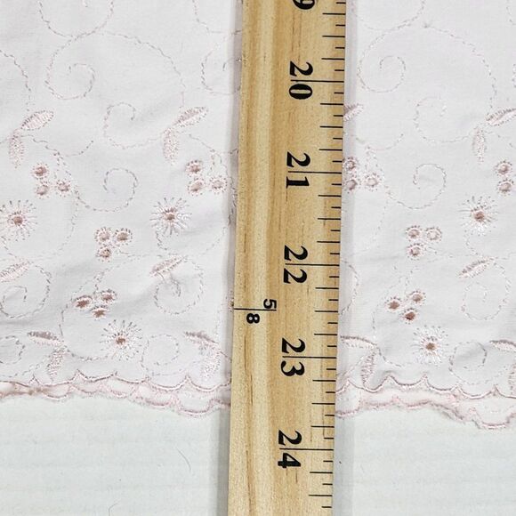 MCM Vintage Pink Polo with Eyelet Hem, Women's Medium - Picture 12 of 12